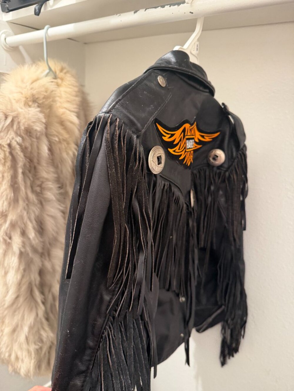 Vintage Schott Harley-Davidson Leather Motorcycle Jacket